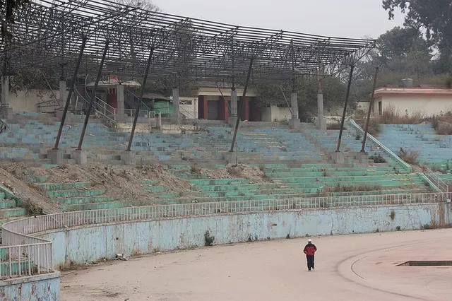Football stadium match