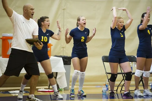 Volleyball match